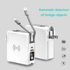 Power Bank 10000mAh With AC Plug 15W Fast Wireless Charging