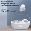Clip-On Wireless Earbuds withLED Display