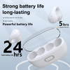 Clip-On Wireless Earbuds withLED Display