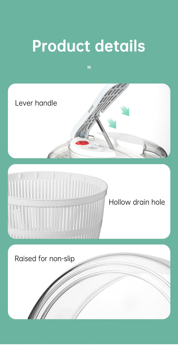 Multifunction 3 in 1 kitchen fruit vegetable dryer Spinner