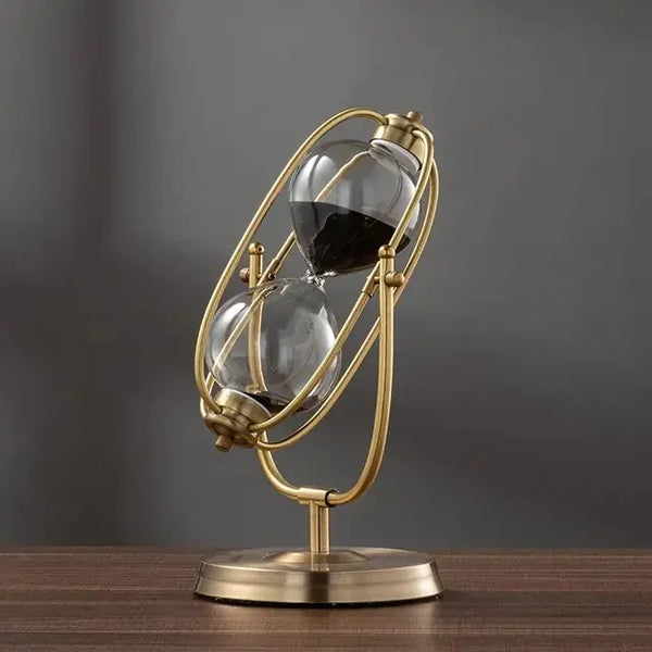 360Β° Rotating Metal Sand Hourglass