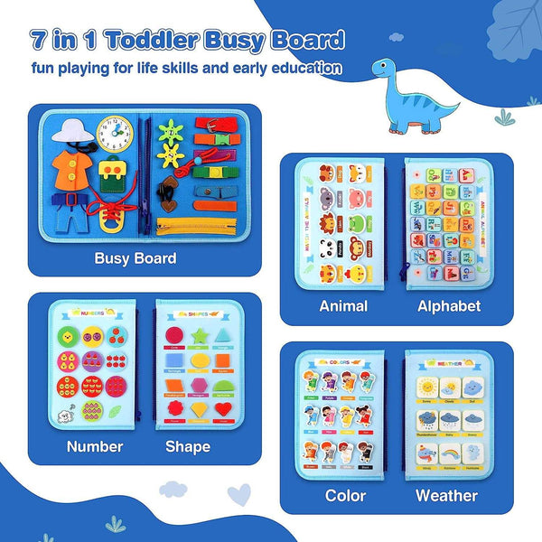 Montessori Busy Board | Perfect For Kids |