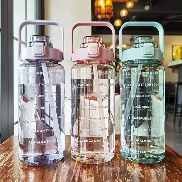 Portable Large Capacity Plastic Water Bottle