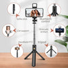 360Β° Rotation Selfie Stick Tripod with Wireless Remote for iPhone & Android Phone