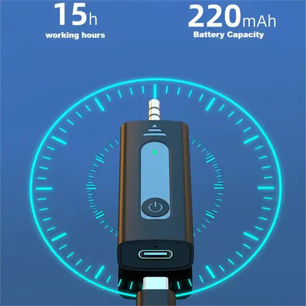 Wireless Collar Plug & Play Microphone for Vlogs & Interview