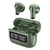 Portable Wireless Creative Clock Bluetooth Earphones
