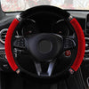 Universal 37-38cm Diameter Soft Plush Rhinestone Car