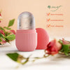 Hot Selling Reusable Silicone Roller for Facial Contouring Ice Cube Massager for Beauty Needleless Frozen Face Globe