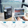LED Night Light Water Mist Fun 3 In 1 Air Cooler Humidifie For Home