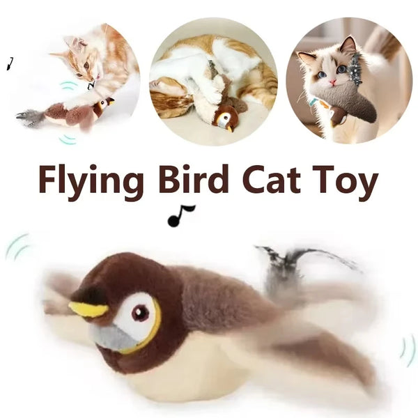 Flappy Bird Cat Chase Toy